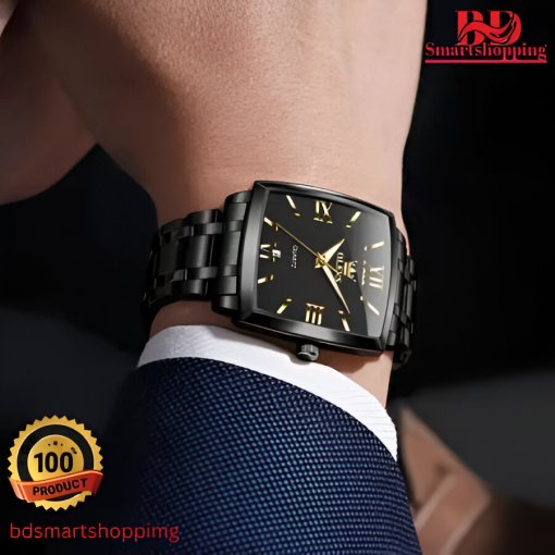 OLEVS 2969 Own Brand Shenzhen Man full Bluck. - Image 3
