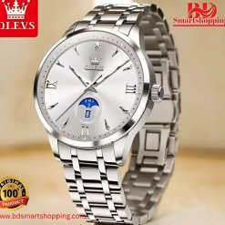 OLEVS 3646 Stainless Steel Multi Function Full silver.